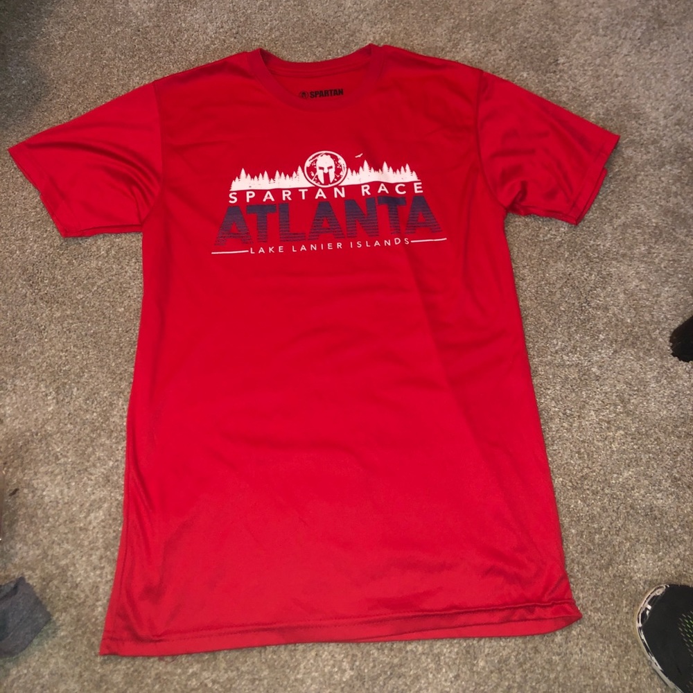 Spartan Race: Atlanta Venue Tee. Size SM